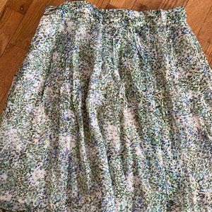 J. Crew Silk Skirt Size 2